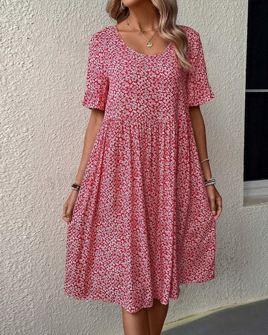 ROSA – VESTIDO FLORAL MIDI