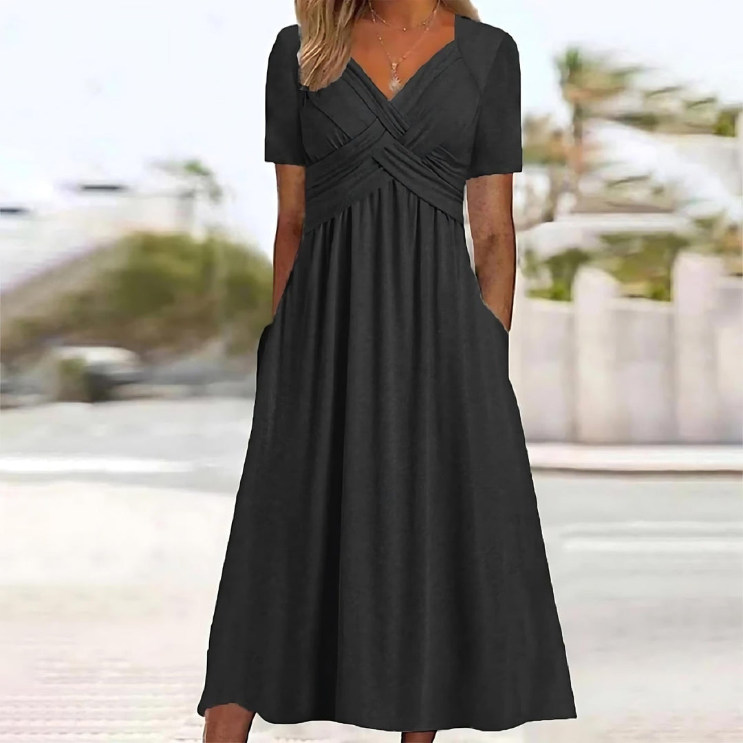 LILIANA – VESTIDO MIDI ELEGANTE