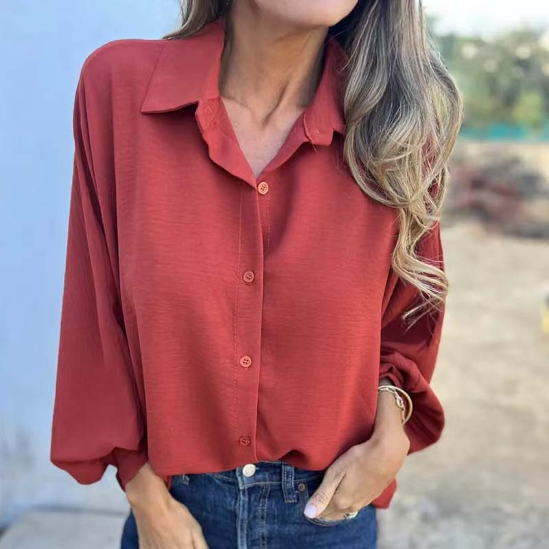 LUCINDA – BLUSA MODERNA CON BOTONES